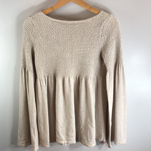 Knitted & Knotted Wool Blend Sweater Size Medium - Picture 5 of 9